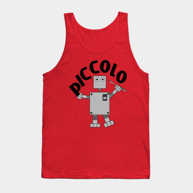 Piccolo Robot Tank Top by Barthol Graphics